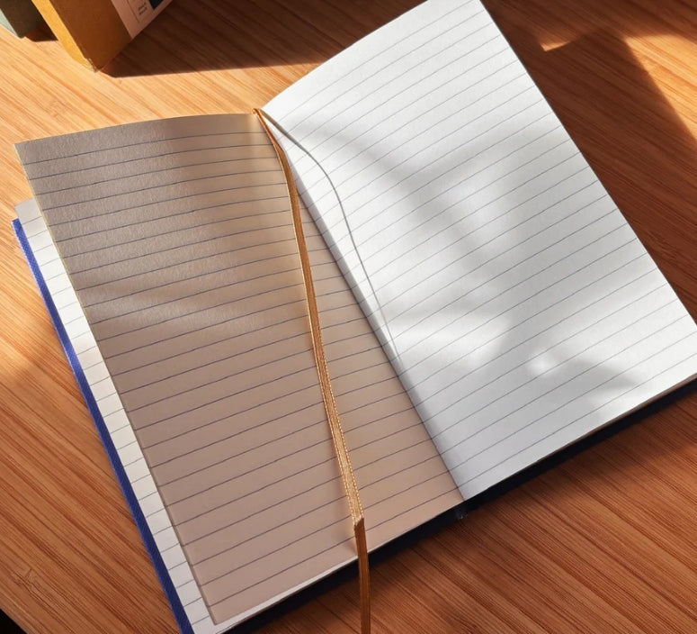 Slim Lined Notebook - Creativity Takes Courage