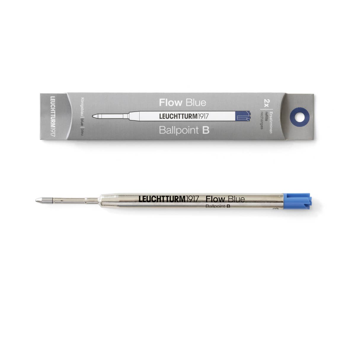 Ballpoint Pen Refill for Drehgriffel - Flow Line: Royal Blue / Fine