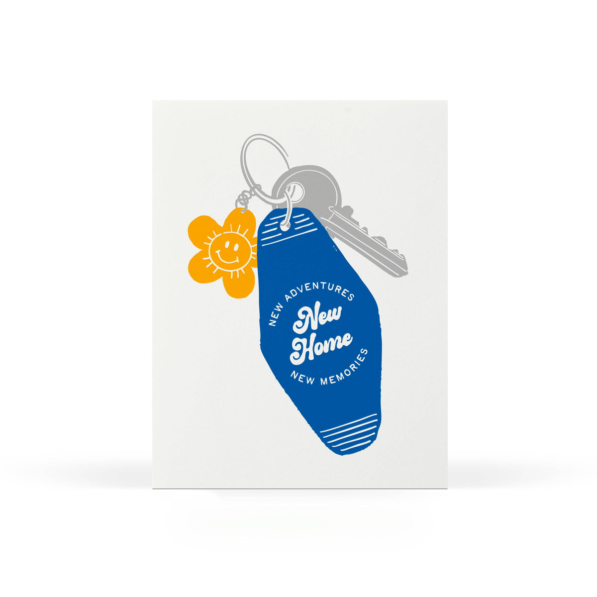 Keychain Foil Housewarming Card
