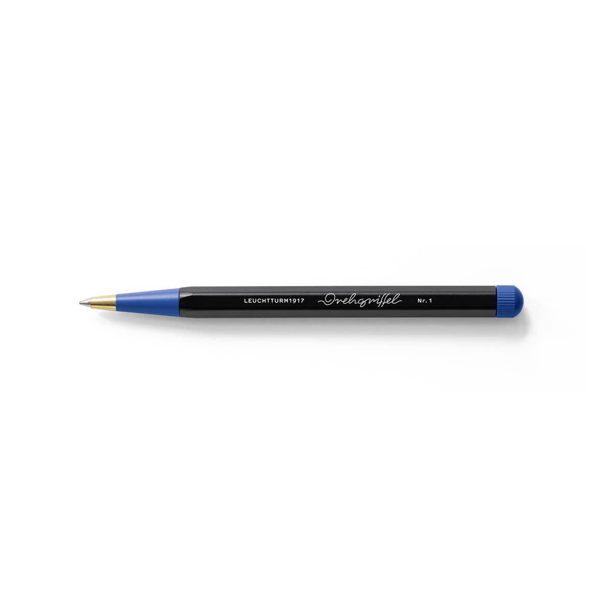 Bauhaus Edition - Drehgriffel Nr. 1 - Ballpoint Pen: Royal Blue / Red
