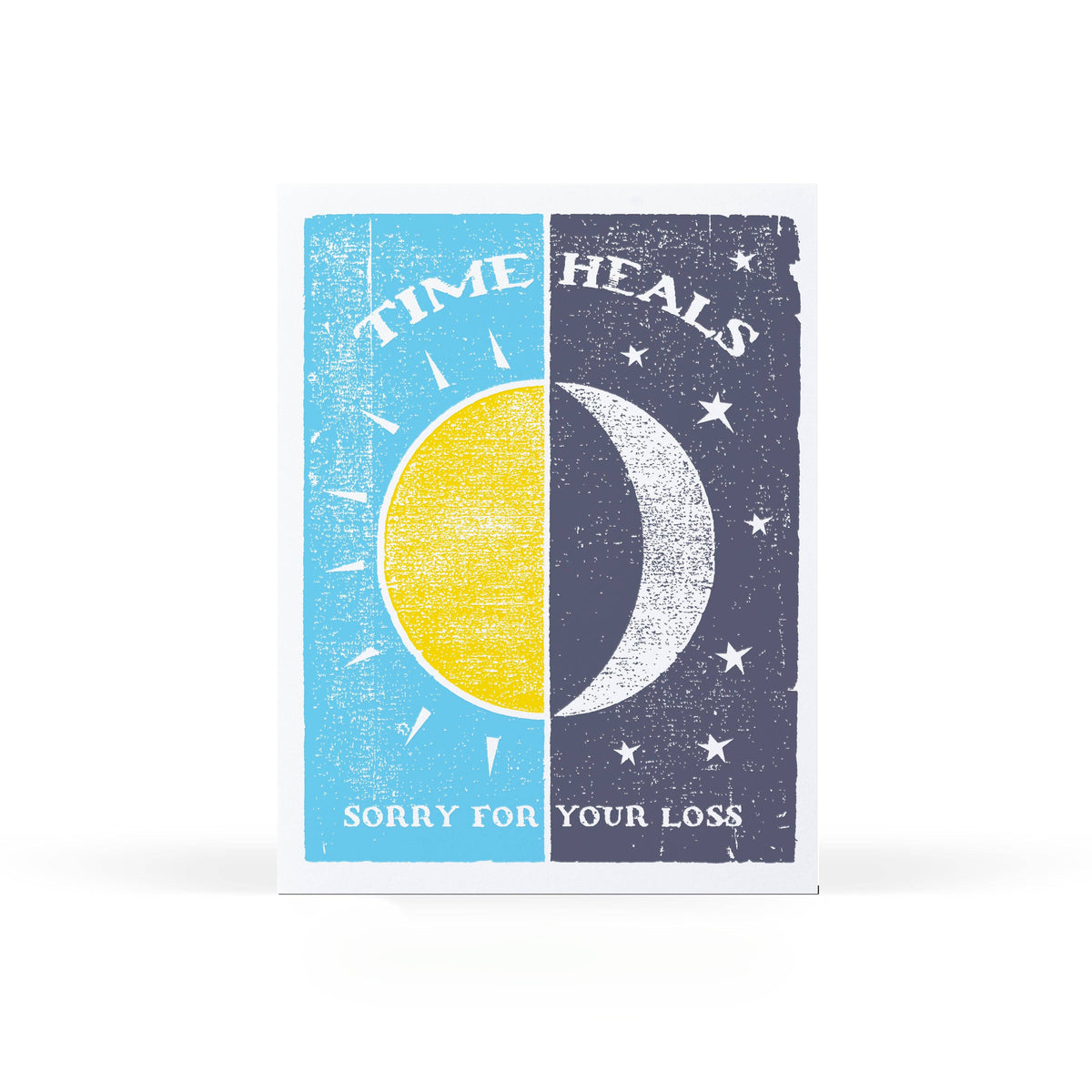 Time Heals Sympathy Card