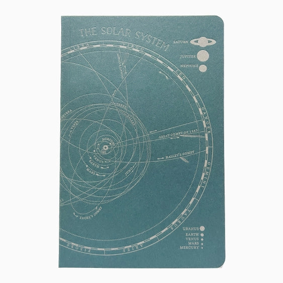 Solar System Notebook – Letterpress PLAY