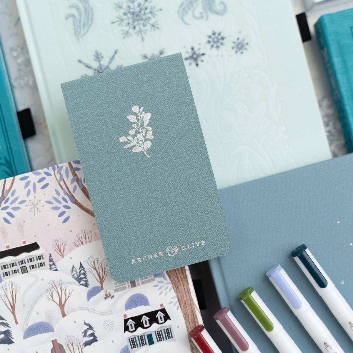 Snow & Stillness Memo Pad