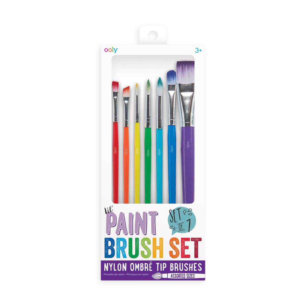 lil' Paint Brush Set - Set of 7