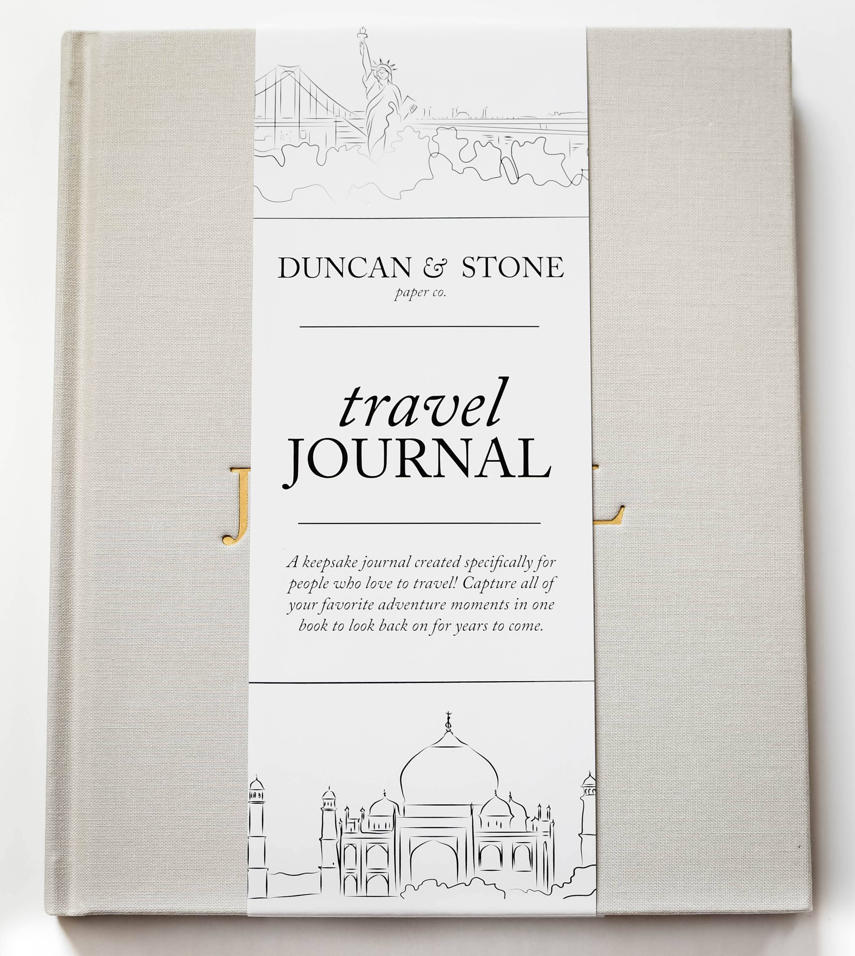 Duncan and Stone + Travel Journal And Photo Album