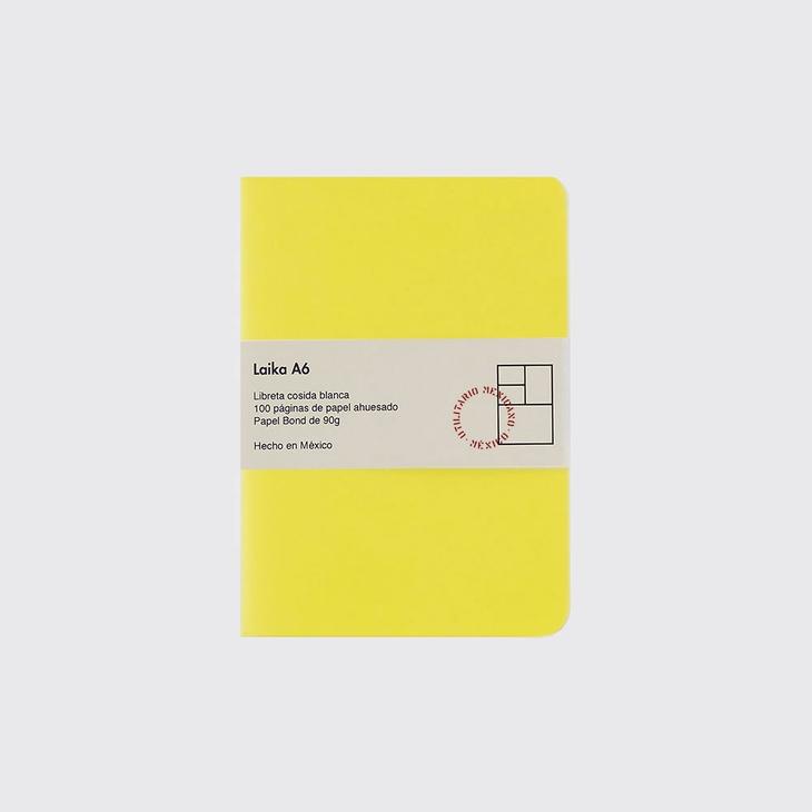 A6 Notebook - Yellow - Austin Gift Shop
