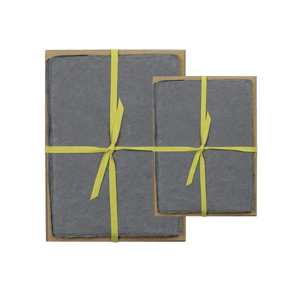Charcoal Handmade Paper Pack - Austin Gift Shop