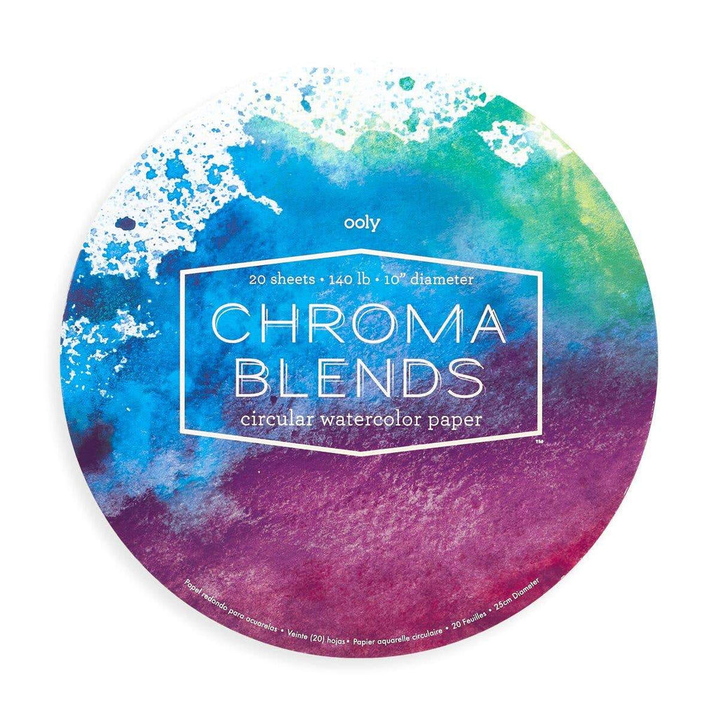 Chroma Blends Circular Watercolor Paper Pad - Austin Gift Shop