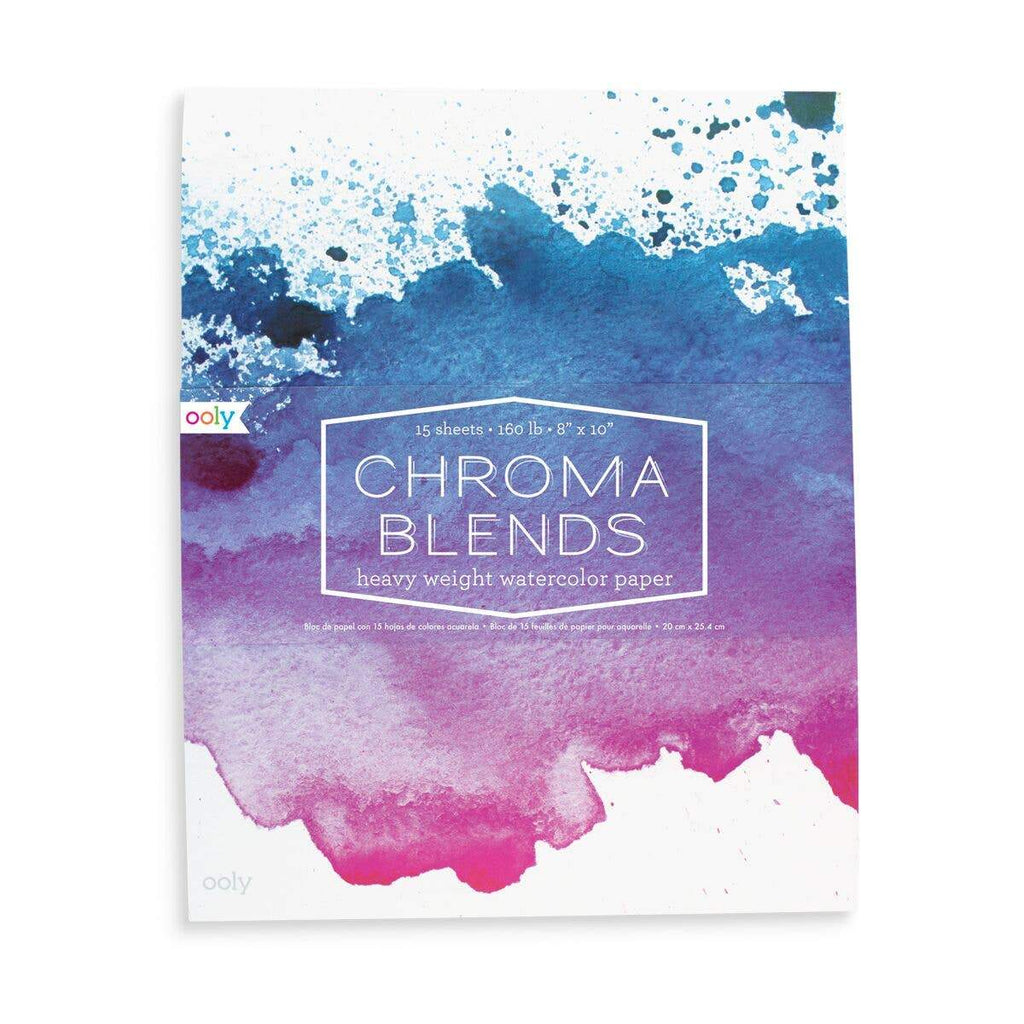 Chroma Blends Watercolor Pad - 8 x 10 - Fine Art Paper - Austin Gift Shop