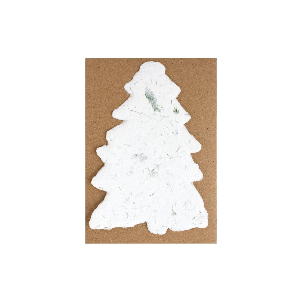 Fern Evergreen Deckled Shape - Single - Austin Gift Shop