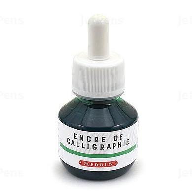 Green Herbin Fine Calligraphy Ink with dropper - Austin Gift Shop