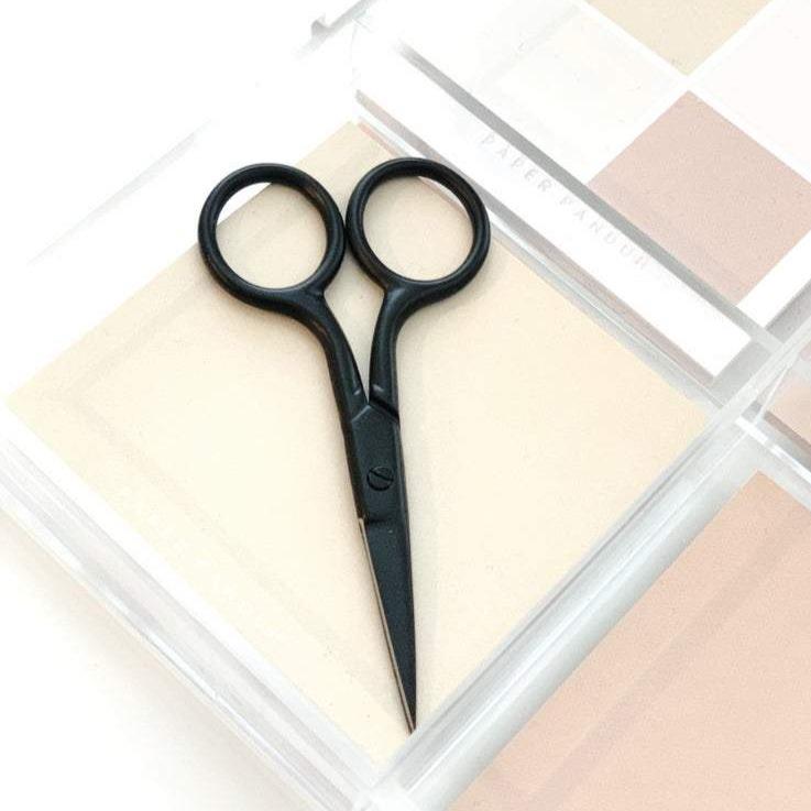 Matte Black Mini Scissors - Austin Gift Shop