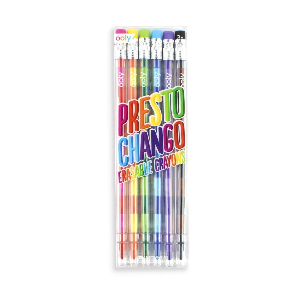 Presto Chango erasable Crayon Pencils - Austin Gift Shop