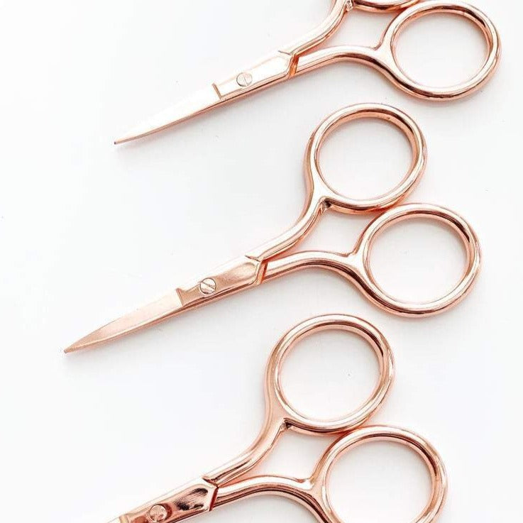 Rose Gold Mini Scissors - Austin gift Shop - Multi View