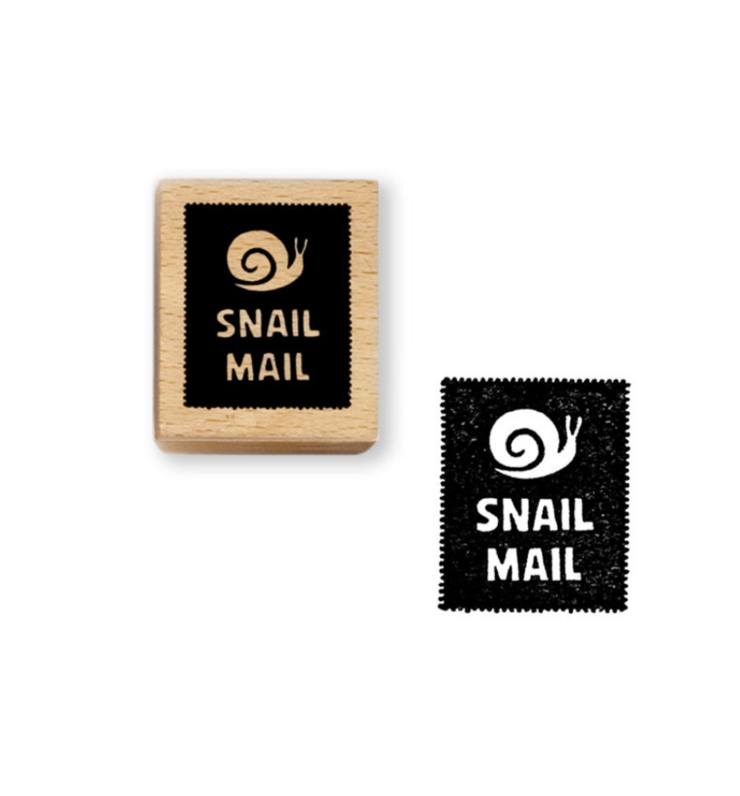 Snail Mail Stamp Stamp - Stationery and Supplies - Stamped