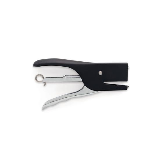 Black Standard Issue Steel Stapler with staples in box - open - Austin Gift Shop