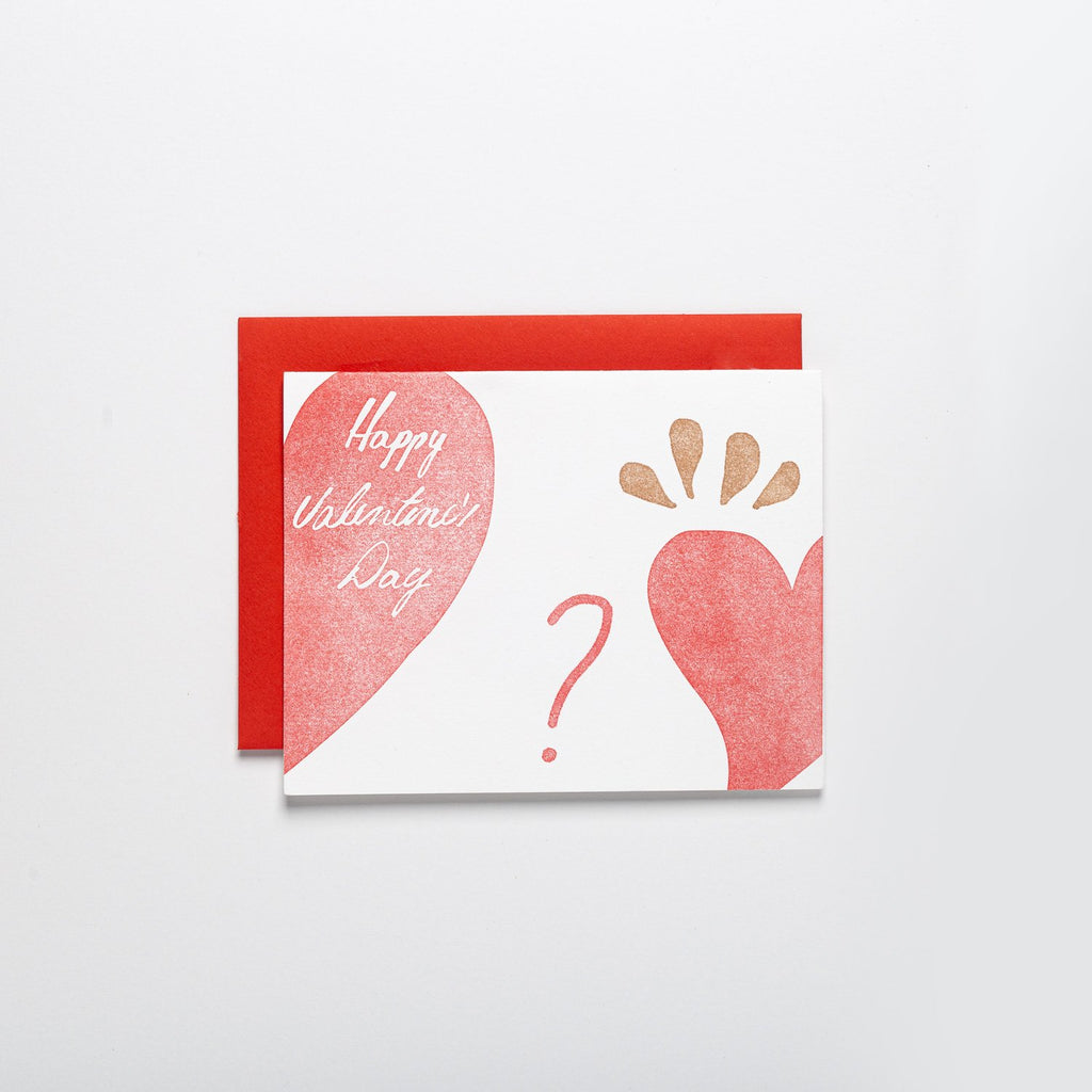 Thaumacard - Valentine - Austin, Texas Gift Shop - Letterpress printed and handmade with love