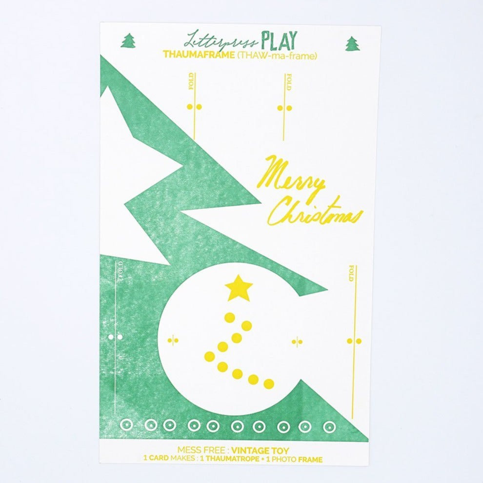 Thaumaframe - Christmas -  Austin, Texas Gift Shop - Letterpress printed and handmade with love