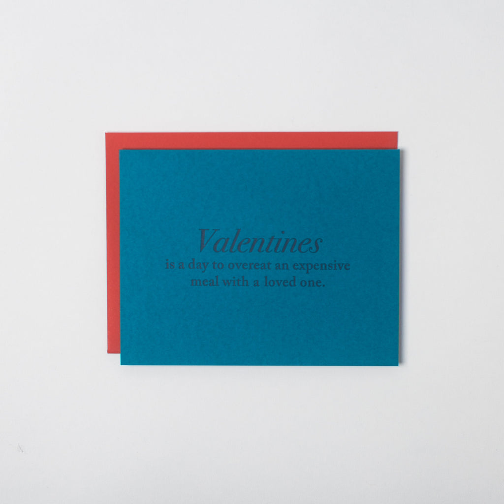 Valentine – Set of 6 Cards - Card Meal- Austin, Texas Gift Shop - Handmade with love
