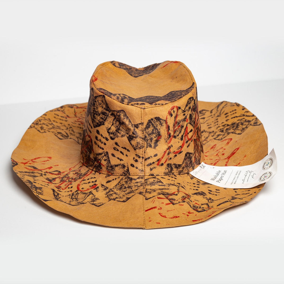 Washable Paper Dad Hat - Hat - Front View- Austin, Texas Gift Shop - Handmade with love