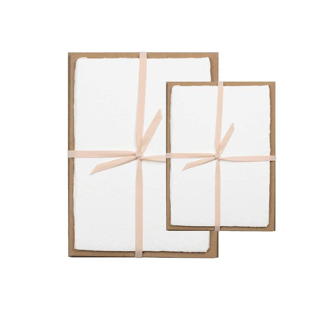 White Handmade Paper Pack - Austin Gift Shop